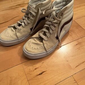 Vans White High-Top Sneakers